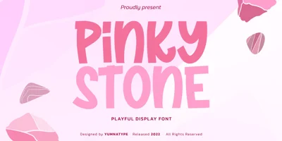 Pinky Stone Font