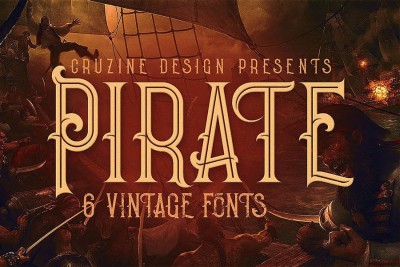 Pirate - Vintage Style Font