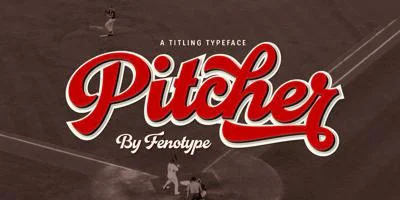Pitcher Font