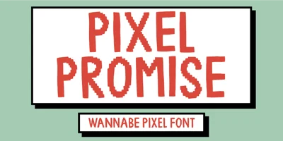 Pixel Promise Font
