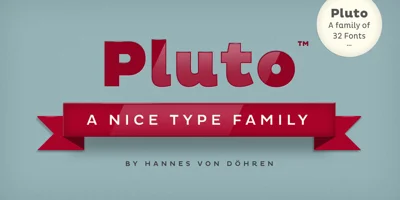 Pluto Font