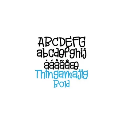 Pn Thingamajig Font
