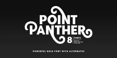 Point Panther Font