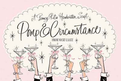 Pomp & Circumstance Script Font