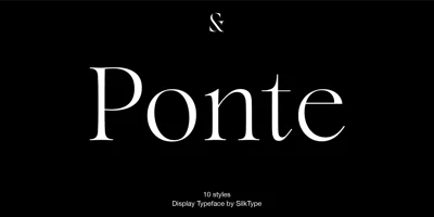 Ponte Font
