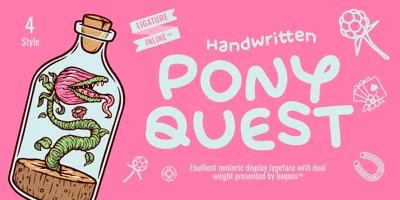 Pony Quest Font