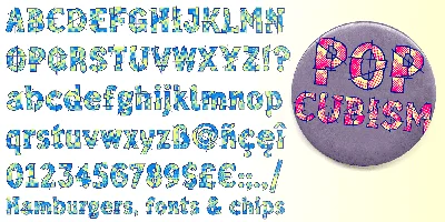 Pop Cubism Font
