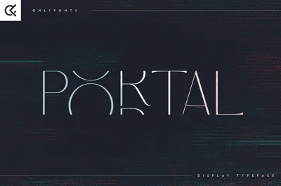 Portal - Display Typeface Free Download