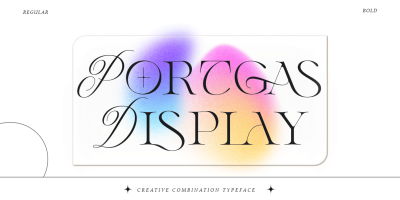 Portgas Display Font
