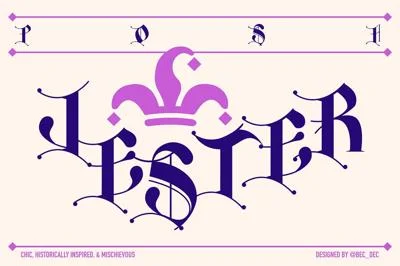 Posh Jester Font