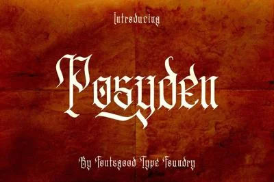 Posyden Font