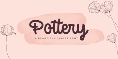 Pottery Font