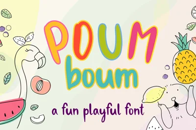 Poum Boum Font