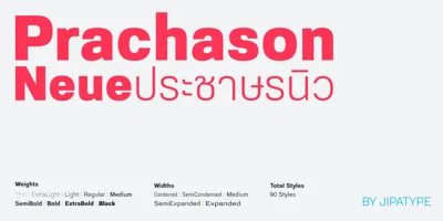 Prachason Neue Font