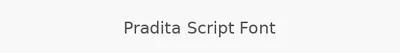 Pradita Script Font