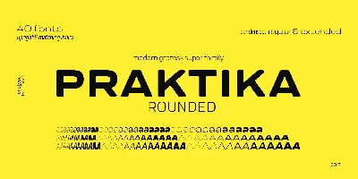 Praktika Rounded Font Free Download
