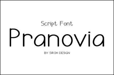 Pranovia Font