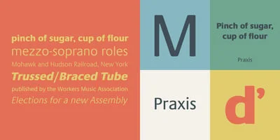Praxis Font