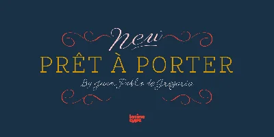 Prêt-à-porter Font