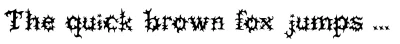 Prick Font