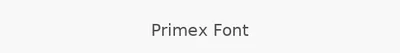 Primex Font
