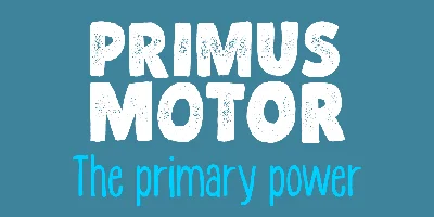 Primus Motor Font