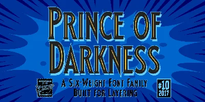 Prince Of Darkness Font