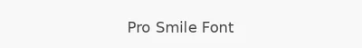 Pro Smile Font