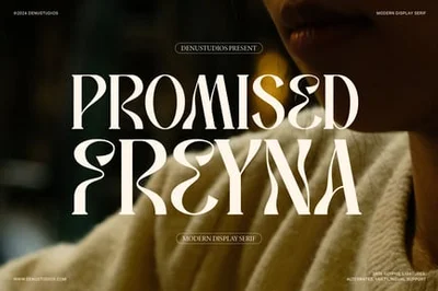 Promised Freyna – Modern Display Serif Font