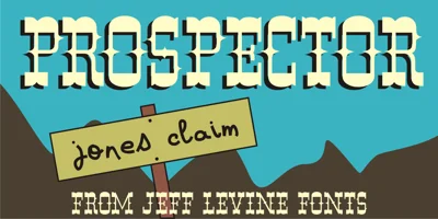 Prospector JNL Font