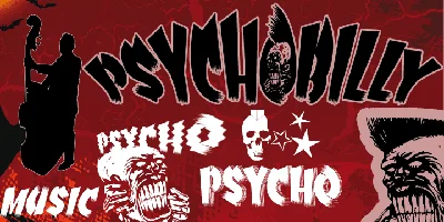 Psychobilly Font