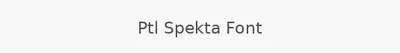 Ptl Spekta Font