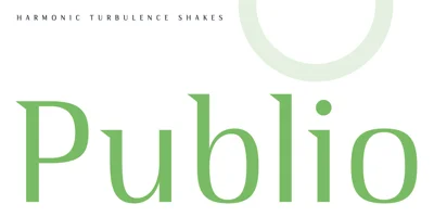 Publio Font Free Download