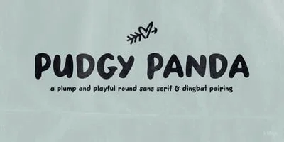 Pudgy Panda Font
