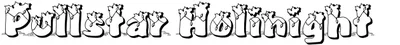Pullstar Holinight Font