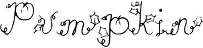 Pumpkin Font