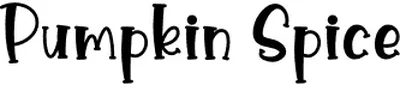 Pumpkin Spice 2 Font