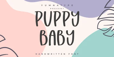 Puppy Baby Font