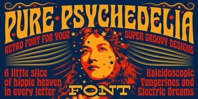 Pure Psychedelia Font