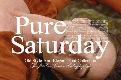 Pure Saturday - Font Duo