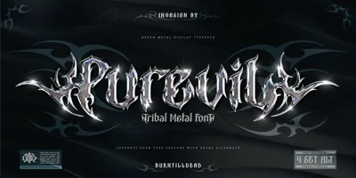 Purevil Font