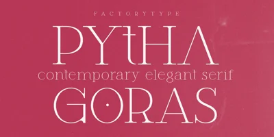 Pythagoras Font