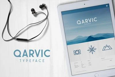 QARVIC Typeface