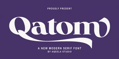 Qatom Font