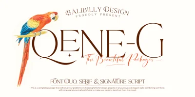Qene G Font