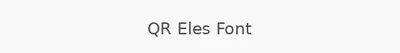 QR Eles Font
