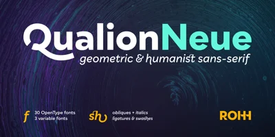 Qualion Neue Font