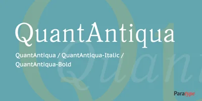 Quant Antiqua Font