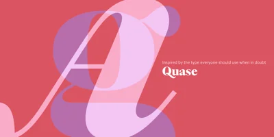 Quase Display Font