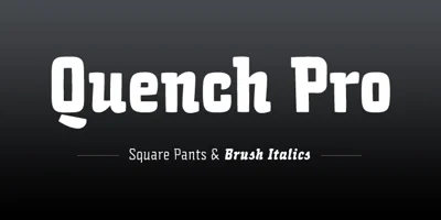 Quench Font
